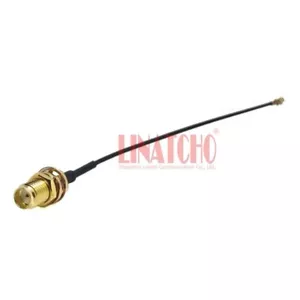 Adaptador coaxial SMA hembra a UFL/u. FL/IPX IPEX RF 1,13 10 CM cable - Imagen 1 de 10