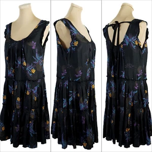 Sussan Women's Silk Dress Multicoloured Size 14 Pre Owned EUC - Picture 1 of 15