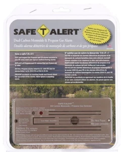 RV Dual LP/CO Alarm Detector Safe-T-Alert 35-742-BR 12V Surface Mount Brown - Bild 1 von 2