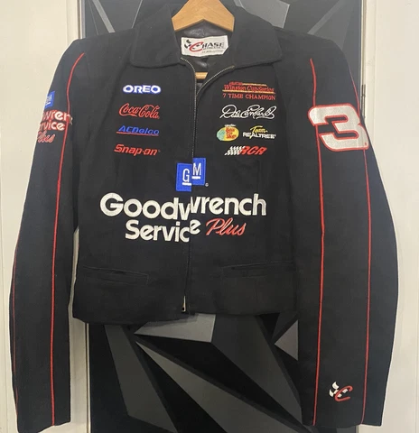 Dale Earnhardt Sr. Vintage Women’s Jacket Chase Authentics Size M Cover