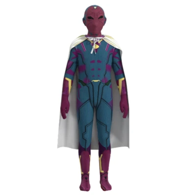 Los Vengadores Superhéroe Visión Cosplay Monos Body Disfraces de Halloween  Foto 1 de 4