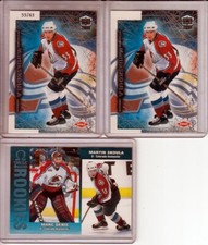 Martin Skoula RC Three (3) Cards Lot Dynagon Base + /63 + Omega /75