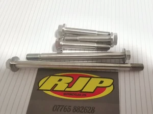Honda CR125 CR 125 Titanium Engine mount bolt kit Mounts Motor 1995 1996 1997 - Picture 1 of 3
