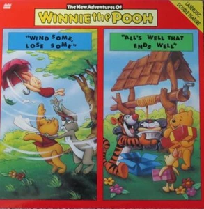 NEW ADVENTURES WINNIE THE POOH WIND SOME LOSE SOME / ALLS WELL THAT ENDS WELL LD - Picture 1 of 1