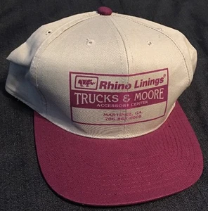 Trucker SnapBack Rhino Linings Trucks & Moore - Picture 1 of 4