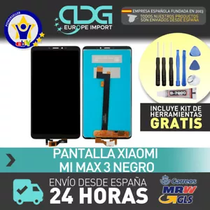 💡💡Pantalla Xiaomi Mi MAX 3 NEGRO + ENVIO 24H GRATIS MRW - Imagen 1 de 1