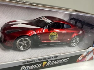Jada Power Rangers + 2009 Nissan GTR 1/24 scale die cast - Picture 1 of 9