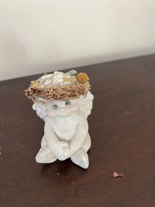 Dreamsicles Figurine Adorable Cherub Blue Eyed Angel Mini Super Cute - Picture 1 of 4