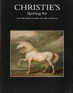 CHRISTIE'S Sporting Wildlife Dog Art Auction Catalog 1996 - Imagen 1 de 1