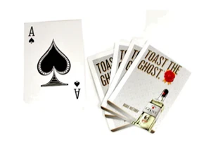 JIM BEAM WHISKEY GHOST ON PLAYING CARDS NEW BOX OF PLAYING CARDS LOOK - Picture 1 of 1