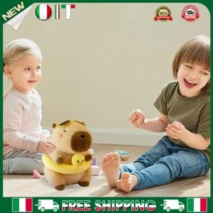 - Plush Capybara Toy Cartoon Animal Toy Creative for Birthday Gifts (Swim Ring) - Photo 1/9