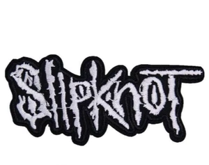SLIPKNOT Embroidered Patch Iron on Sew Badge Heavy rock Metal Knotfest jordison - Picture 1 of 9