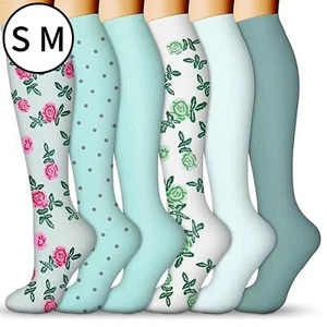 Womens Mens Costume Accessories Durable Stockings Cycling Compression Socks - Picture 1 of 31