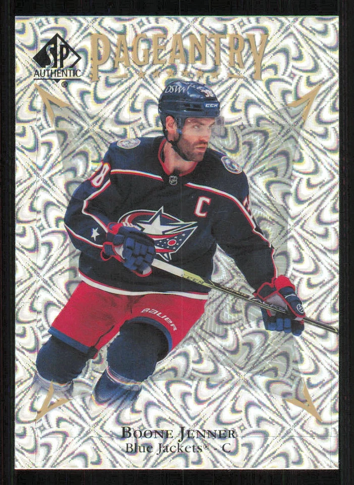 2021-22 SP Authentic Pageantry #P7 Boone Jenner - Image 1 of 2