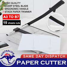 Premium Metal Paper Cutter Size A3 To B7 Guillotine Page Trimmer Knife Photo Cut