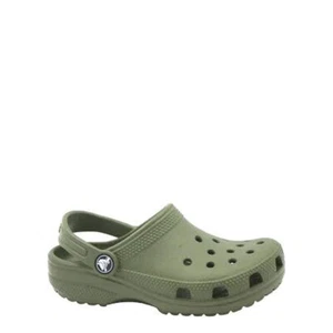 Crocs 206991-ARMY Classic Clog Army Green Toddler Clog - Picture 1 of 5