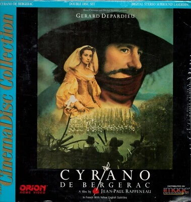 Cyrano De Bergerac 1990 Foreign French Laser Disc Gerard Depardieu - Image 1 of 2
