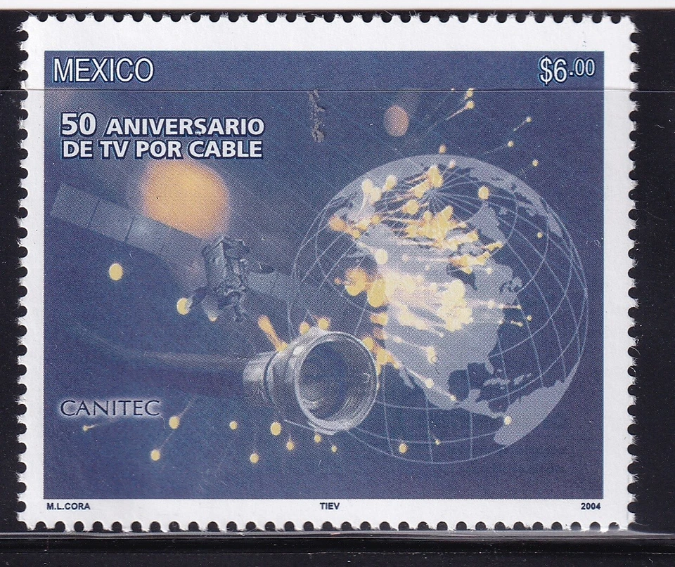 mag43 México 2004 televisión por cable satelital, Sc#2348 Mc#3051 Foto 1 de 1