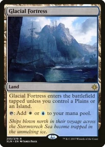 MTG GLACIAL FORTRESS EXC - FORTEZZA GLACIALE - XLN - MAGIC - Imagen 1 de 1