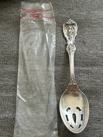 Francis I by Reed & Barton Old Sterling Silver Serving Spoon 925  8.5” No Mono Cover