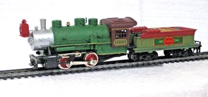 HO OLD TIME "FAT BOY" 0-4-0 WITH DRRC WOOD TENDER - Picture 1 of 3
