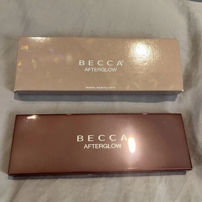 BRANDNEU AUTHENTISCH Becca Afterglow Palette Highlight Rouge Gesicht & Augen 7,4 g insgesamt - Bild 1 von 4