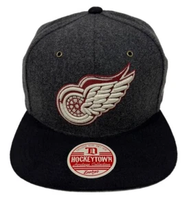 Zephyr NHL Detroit Red Wings RARE "Myth” Flat Bill Snapback Hat BRAND NWT - Picture 1 of 5