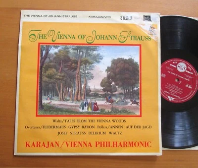 SB 2091 ED1 The Vienna Of Johann Strauss Karajan 1960 RCA Living Stereo 1st S/S - Image 1 of 4