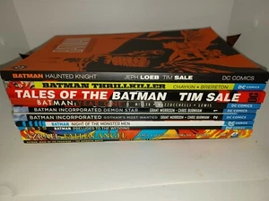 DC Huge Batman (10) TPB Lot All New Unread See list 9.4 Free Shipping - Picture 1 of 11