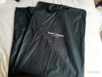 Yves SAINT LAURENT Abito Lungo Con Cerniera Garment Cover • 54.97€