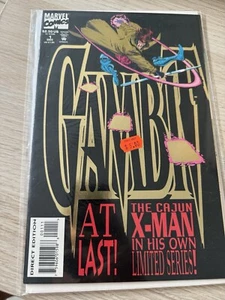 Gambit #1 (Dec 1993, Marvel) Gold Foil. First Solo Gambit Comic X-MEN - Picture 1 of 4