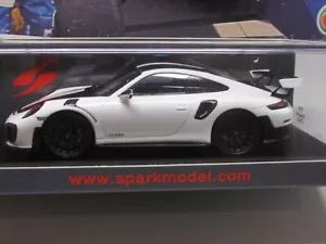 SPARK MINIMAX - PORSCHE 991 GT2 RS - MODELLINO AUTO BIANCO SCALA 1:43 S7629 - Foto 1 di 6