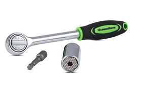 Hammersmith PowerGrip Multitool Multisteckschlüssel Ratsche Nuss Universalgröße - Bild 1 von 2