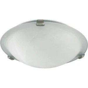 Quorum 2 Light Flush Mount, Satin Nickel - 3000-12-65 - Picture 1 of 1