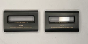 Sony Dual Cassette Deck TC-WR445 Face Plate Replacement Part - Picture 1 of 3