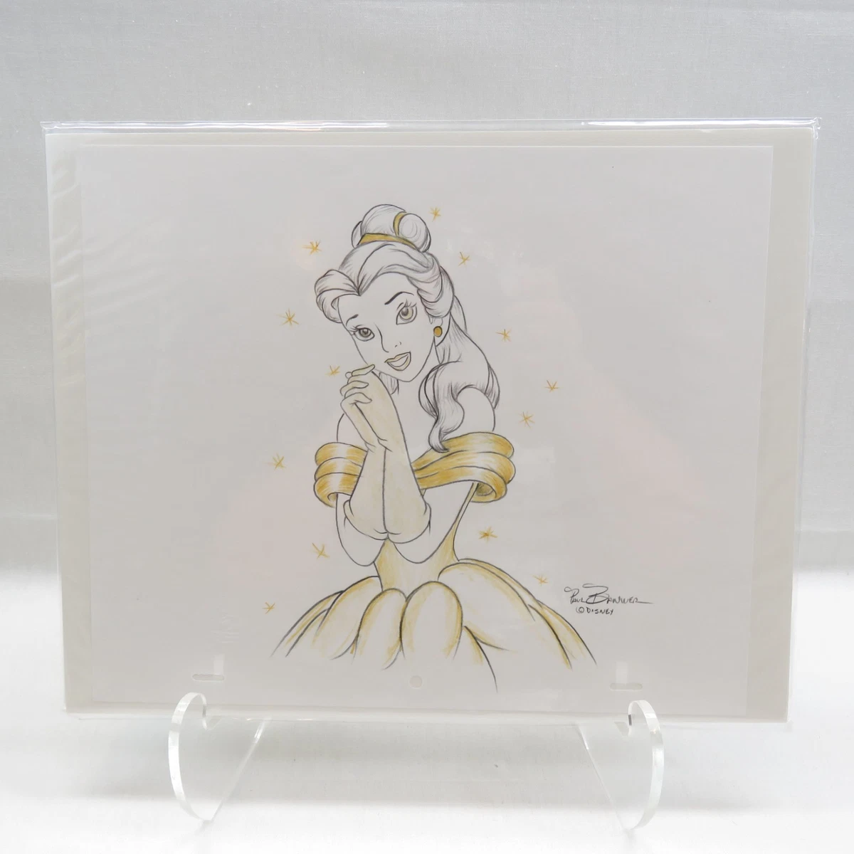 Beauty and the Beast ハンドペイント セル画 限定500 Beauty and the