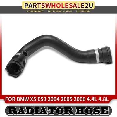 Nova mangueira de líquido de arrefecimento do radiador para BMW X5 E53 2004 2005 2006 V8 4.4L 4.8L GASOLINA inferior - Imagem 1 de 4