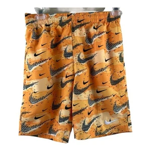 Pantalones Cortos de Natación Nike Big Boys Flock 7" Voleibol Logo Swoosh Talla Grande Nuevos con Etiquetas - Imagen 1 de 7