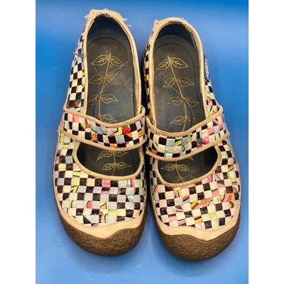 KEEN Women Harvest Rice Bag Woven Mary Jane comfort Flats Shoes 9.5 US used  - Image 1 of 4