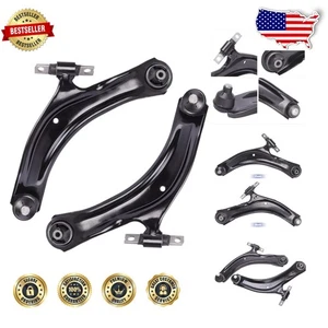 Brazos de control inferiores delanteros duraderos con rótulas para modelos Nissan Rogue 2008-2015 - Imagen 1 de 8