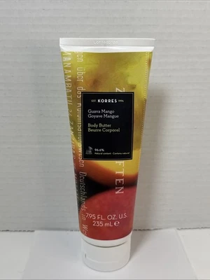 Korres Guava Mango Body Butter 7.95 Oz 235 ML New - Image 1 of 4