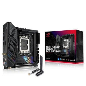 ASUS ROG STRIX B760-I GAMING WIFI Mainboard Intel LGA 1700 Mini ITX DDR5 WiFi 6E - Bild 1 von 12