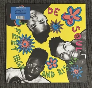 De La Soul ¨3 Feet High And Rising¨ 180-Gram 2-LP Blue Opaque Vinyl w/ Comic - Picture 1 of 4