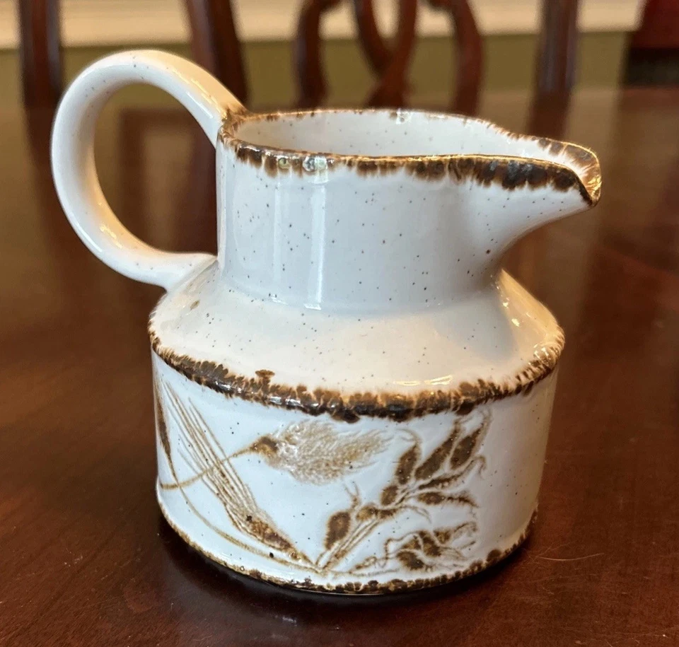 Crema de avena silvestre Stonehenge vintage Wedgwood Midwinter Foto 1 de 4