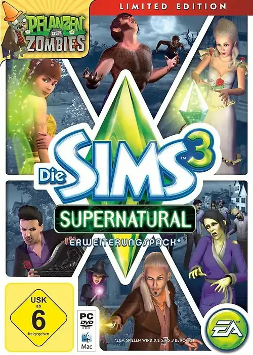 Die Sims 3: Supernatural [AddOn, Limited Edition] - Bild 1 von 1