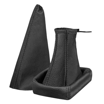Borsa cambio + cuffia freno a mano Opel Tigra Twintop 2004-2010 in vera pelle - Immagine 1 di 4