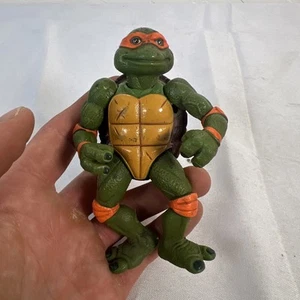 1992 TMNT Movie Star Mike Teenage Mutant Ninja Turtles Michaelangelo Playmates - Picture 1 of 6