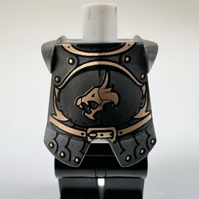 LEGO Castle Kingdoms Dragon Knight (Armor Only) 7187 Authentic