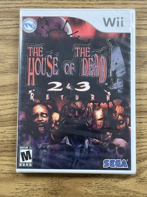 The House of the Dead 2 & 3 Return (Nintendo Wii, 2008) Brand NEW! Sealed! 🔥 - Image 1 of 4