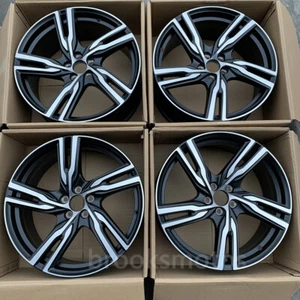 19" SPORT 5 SPOKE STYLE WHEELS RIMS FIT VOLVO S60 XC40 XC60 19X8 OFFSET45 - Picture 1 of 8